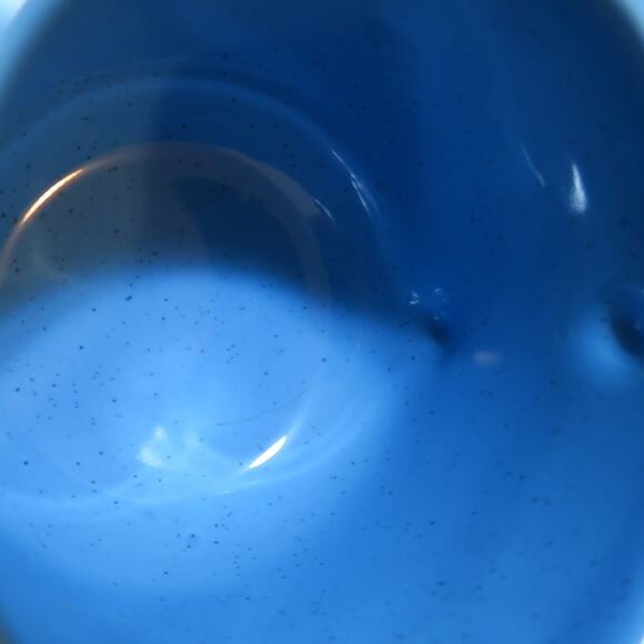 Starbucks Pair 2 Mugs White Rainbow Valentine Terracotta Yellow Blue Speckled - Picture 4 of 11